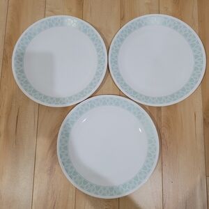 3 Corelle Delano Dinner Plates